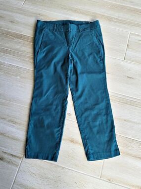 Lane Bryant Straight Leg Dress Pants Dark Green 16P